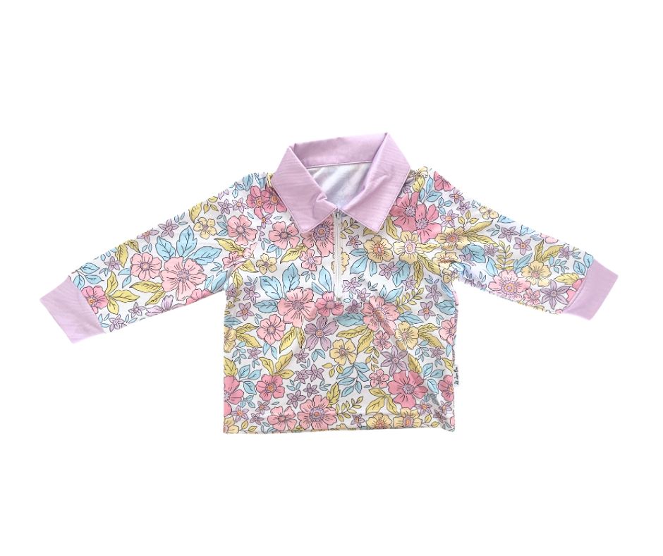 Floral Fusion Fishing Shirt