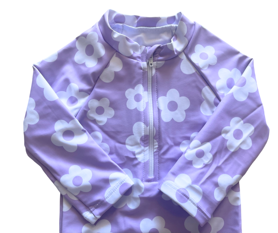 Pearly Purple Swimsuit