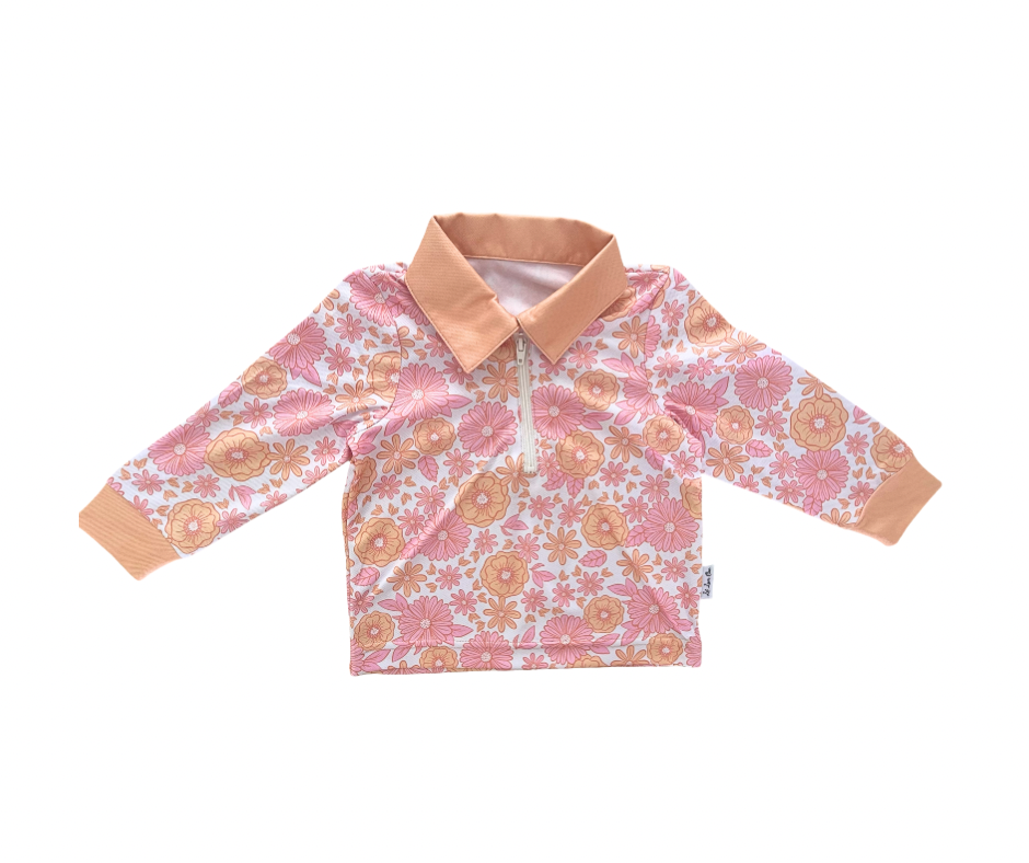 Sunset Bloom Fishing Shirt