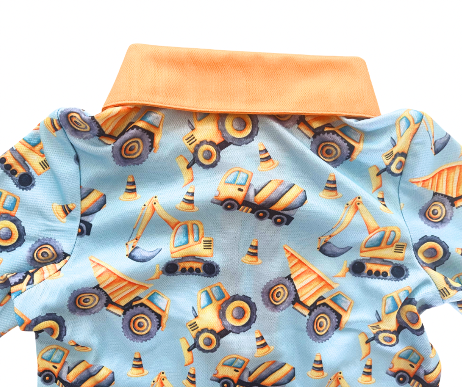 Construction Crew Fishing Shirt