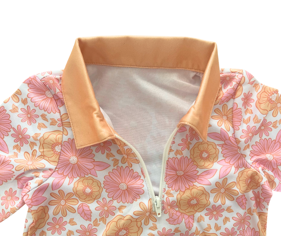 Sunset Bloom Fishing Shirt