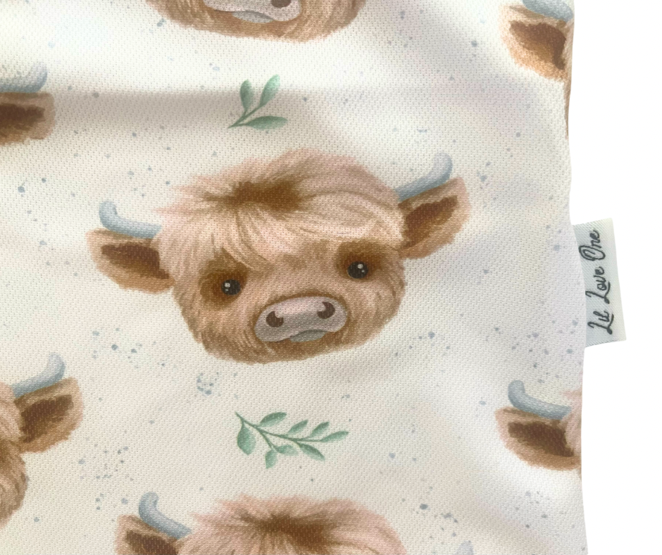 Highland Cow Fishing Shirt