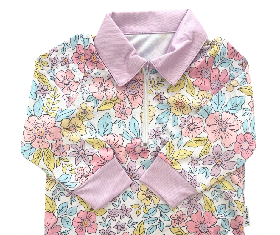 Floral Fusion Fishing Shirt