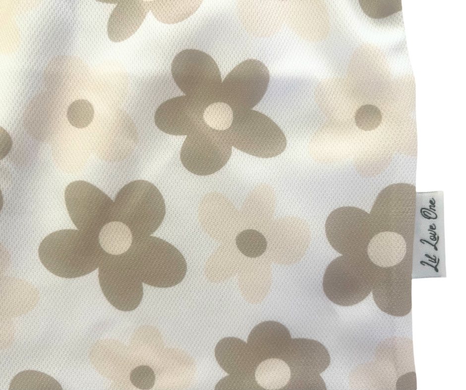 Neutral Florals Fishing Shirt