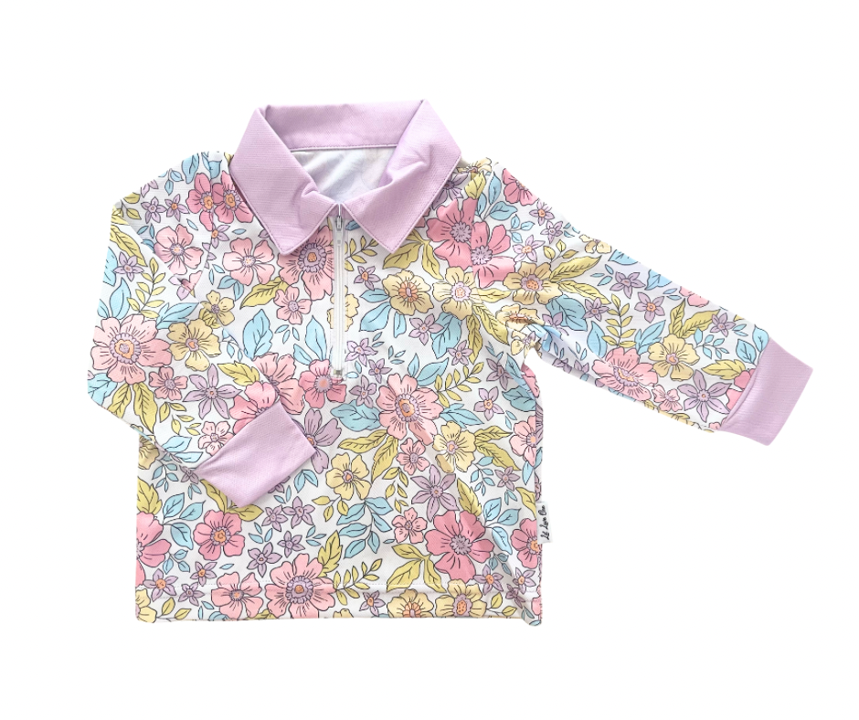 Floral Fusion Fishing Shirt