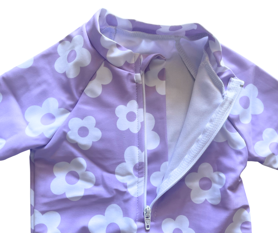 Pearly Purple Swimsuit