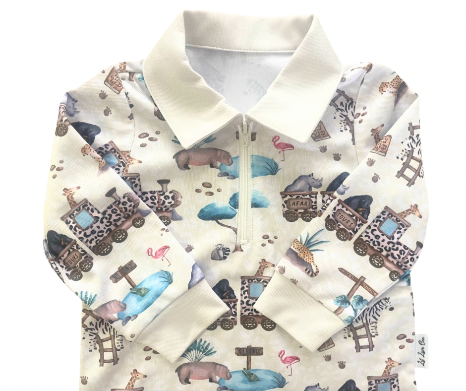 Safari Train Fishing Shirt