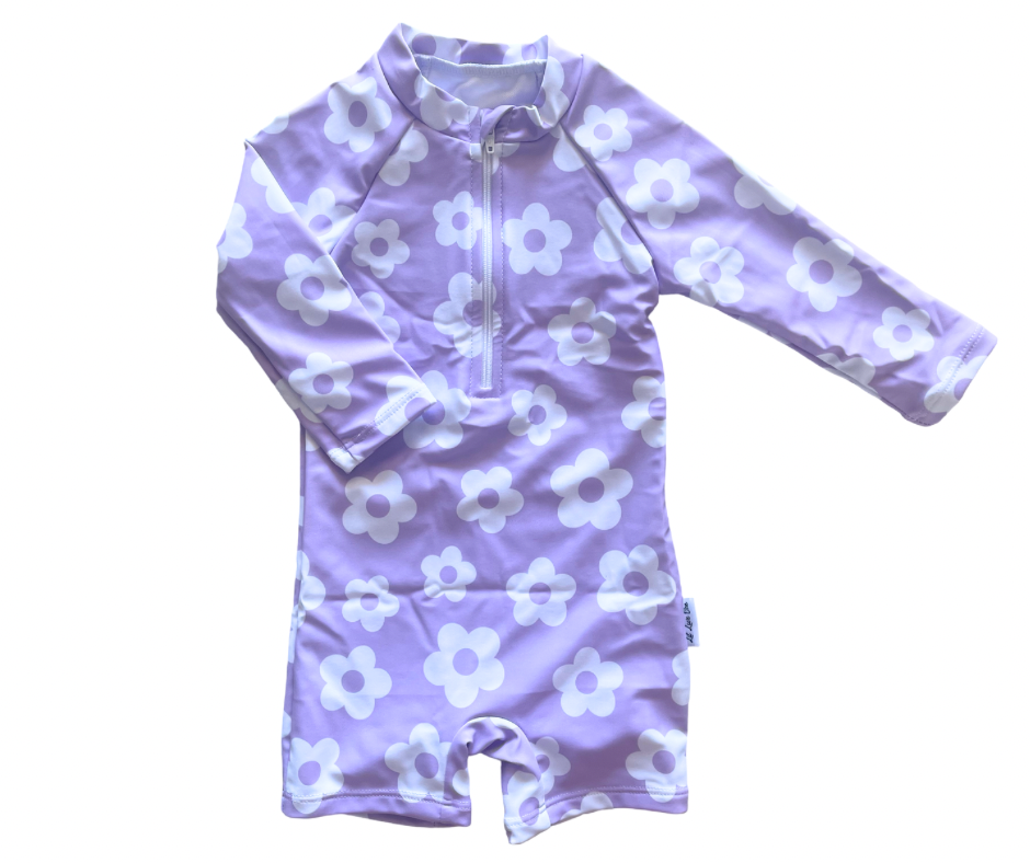 Pearly Purple Swimsuit