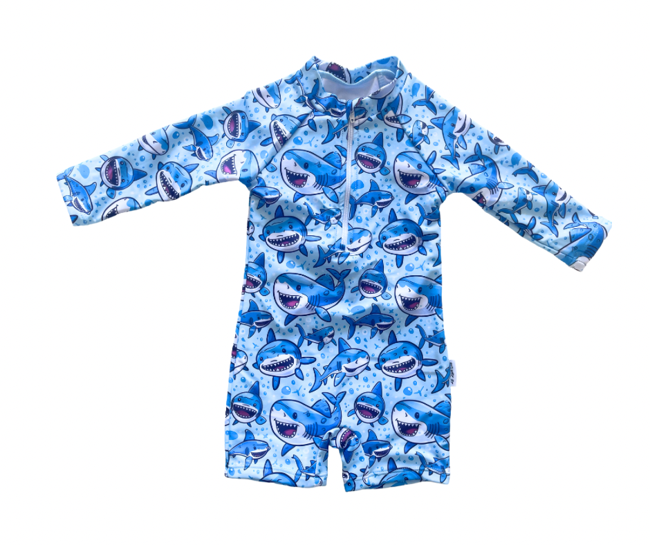 Bubble Blue Swimsuit