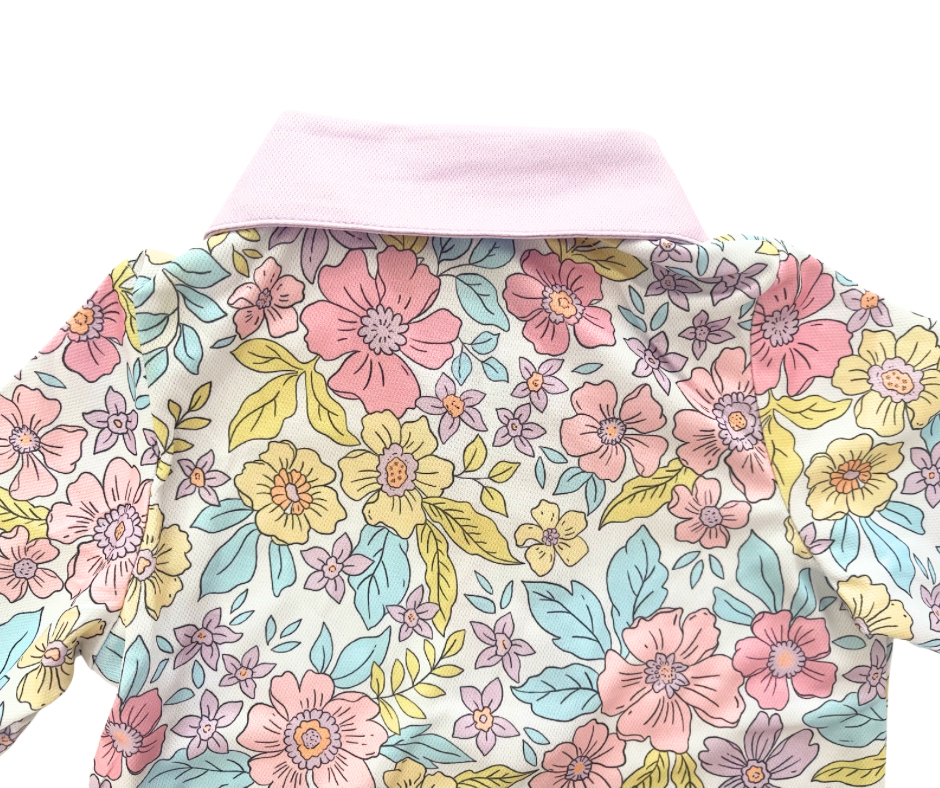 Floral Fusion Fishing Shirt