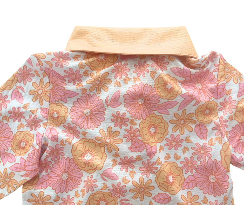 Sunset Bloom Fishing Shirt
