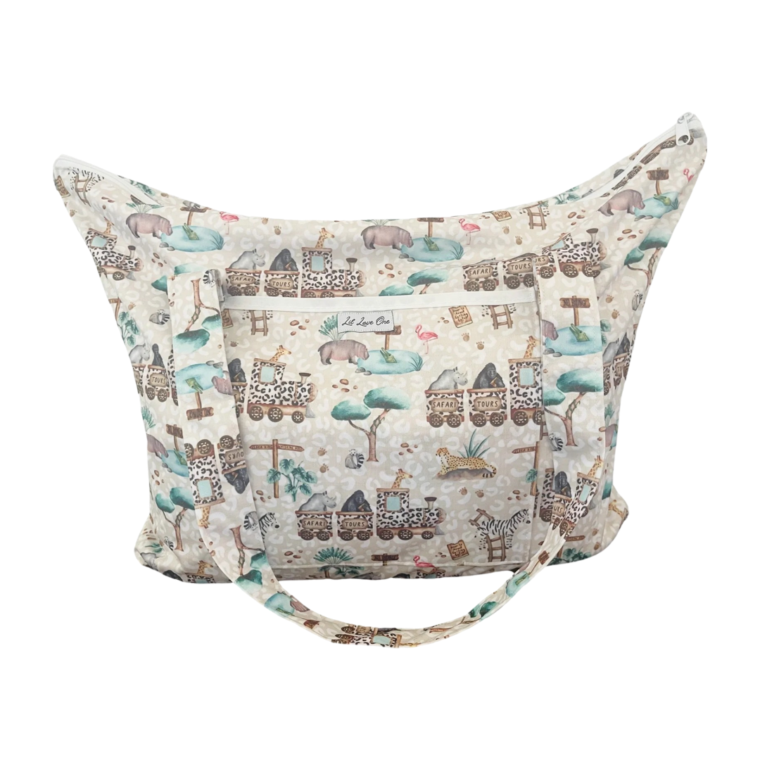 Safari Train Tote Bag