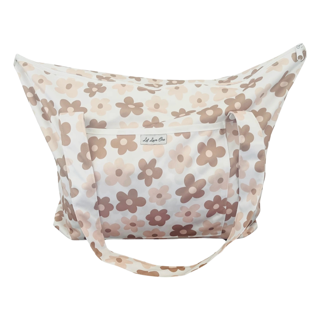 Neutral Florals Tote Bag