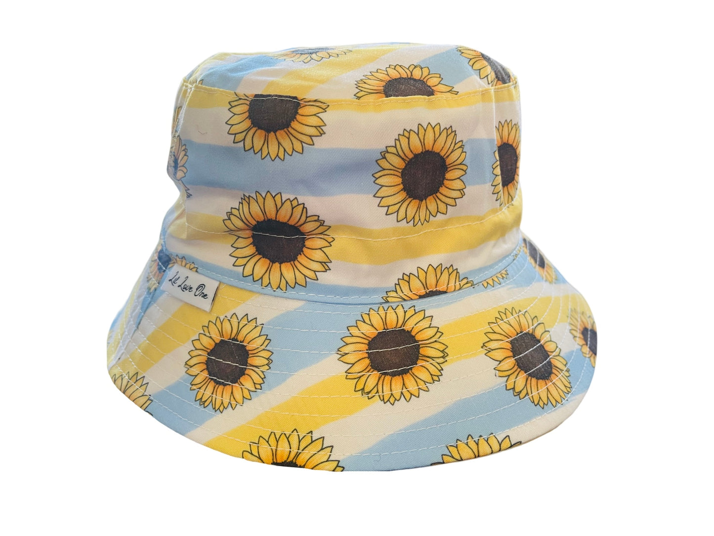 Sunflower Stripes Adjustable Hat