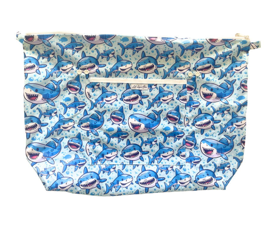 Bubble Blue Tote Bag