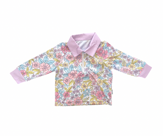 Floral Fusion Fishing Shirt