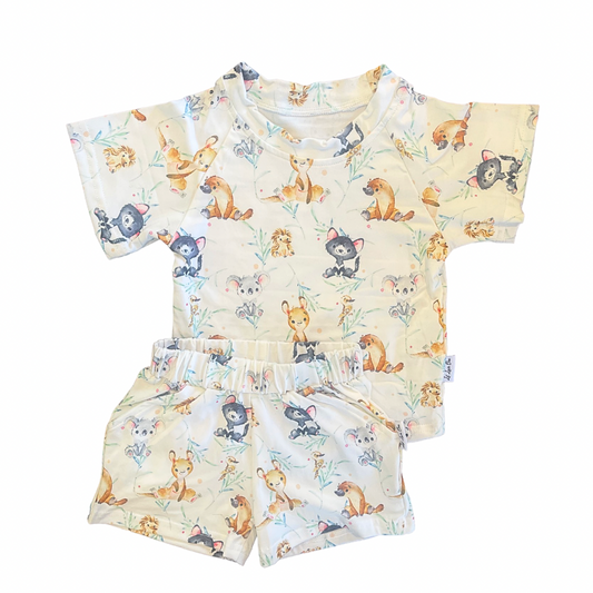 Aussie Animals Shirt, Shorts & Bag 3pc Set