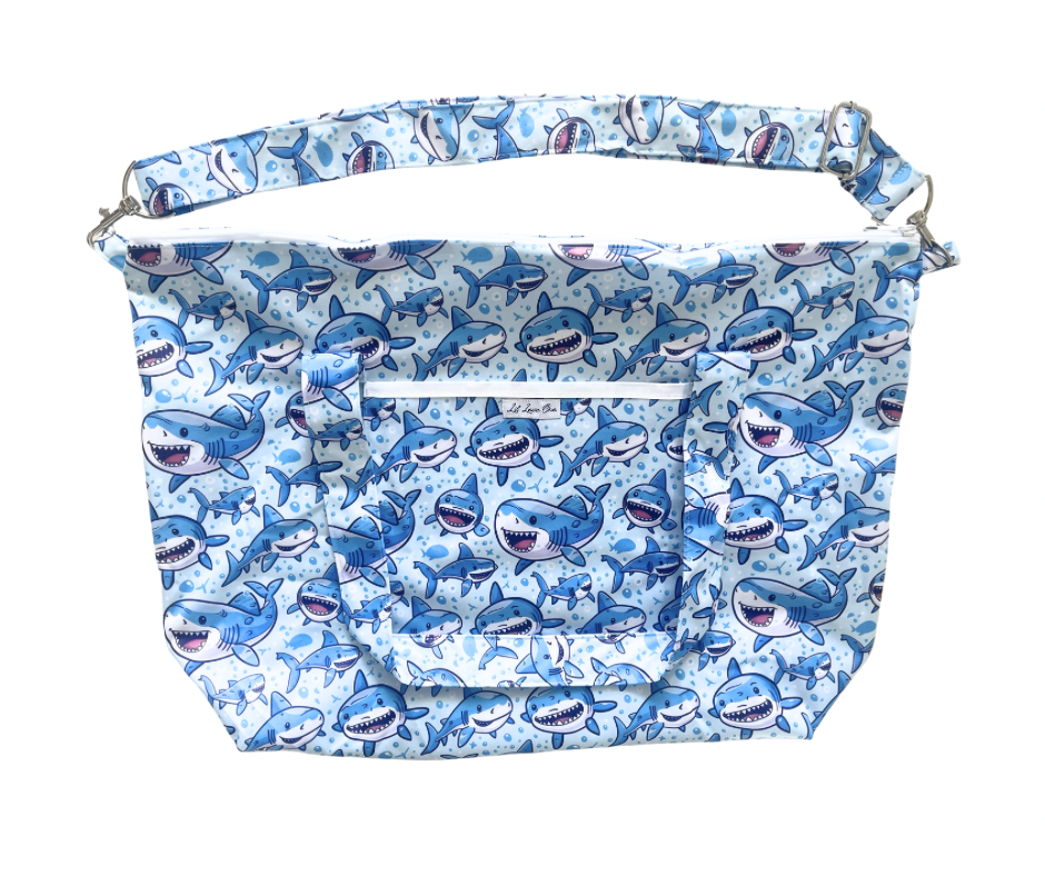 Bubble Blue Tote Bag