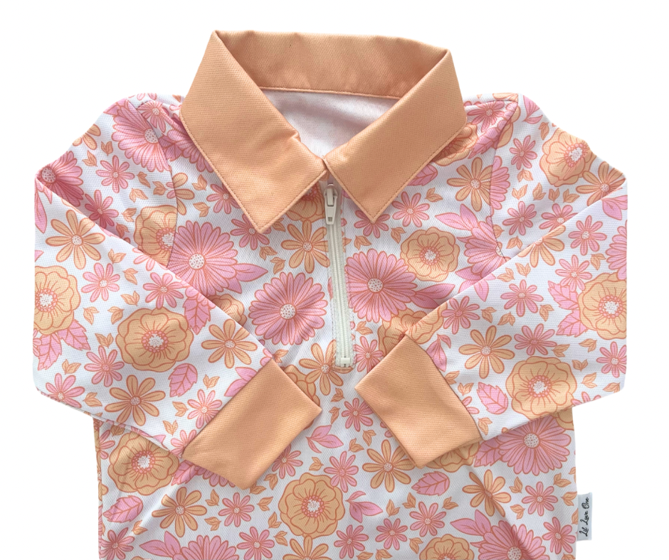 Sunset Bloom Fishing Shirt