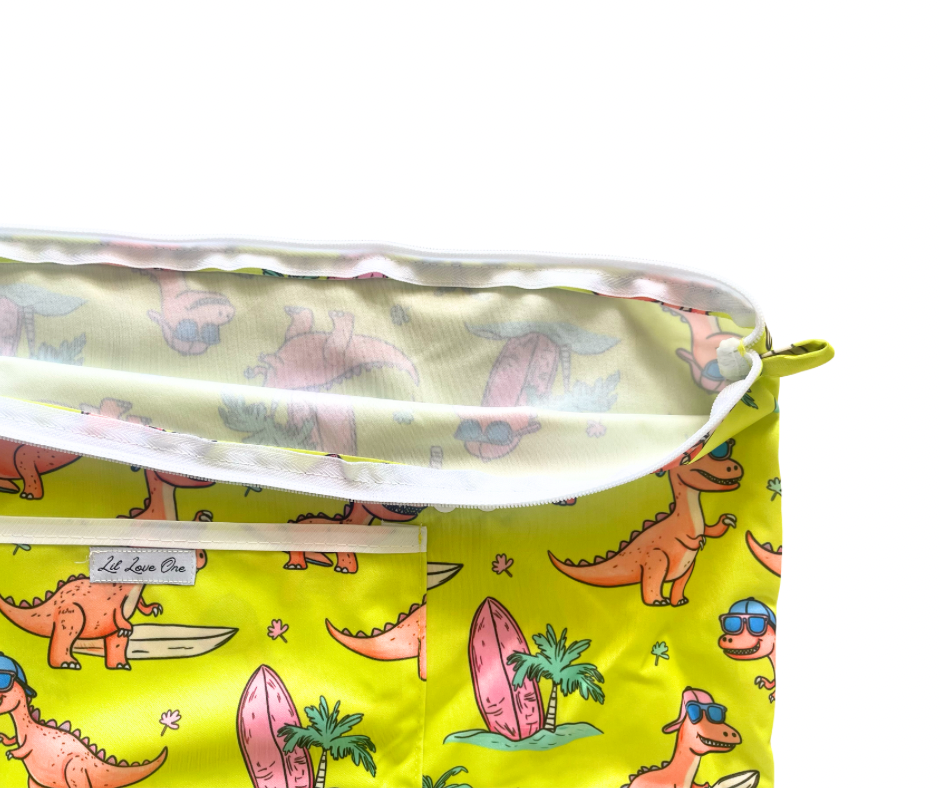 Dino Dive Tote Bag