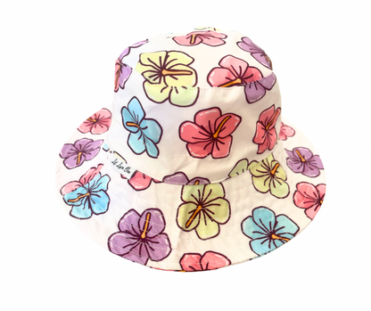 Dreamy Hibiscus Adjustable Hat