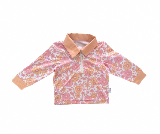 Sunset Bloom Fishing Shirt