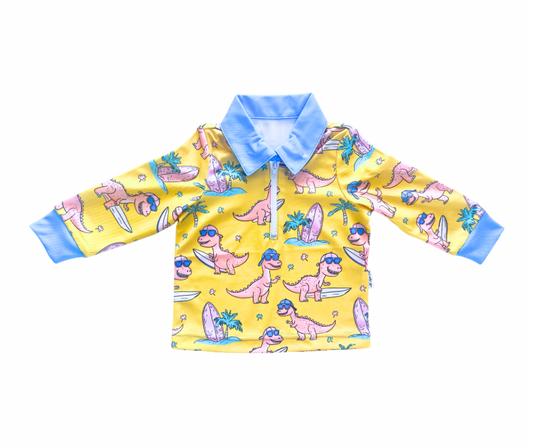 Dino Dive Fishing Shirt