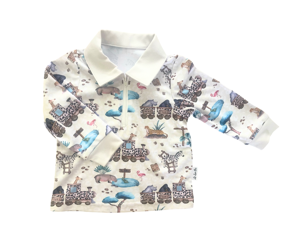Safari Train Fishing Shirt