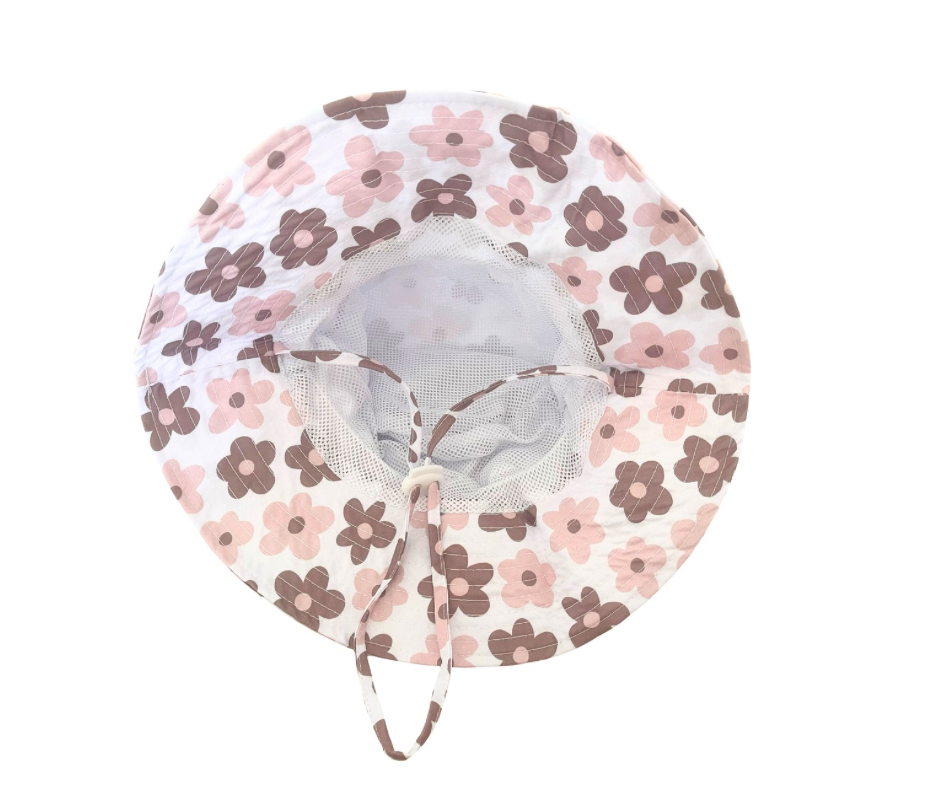 Neutral Florals Adjustable Hat