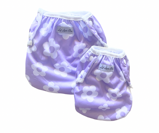 Pearly Purple Swim Nappy