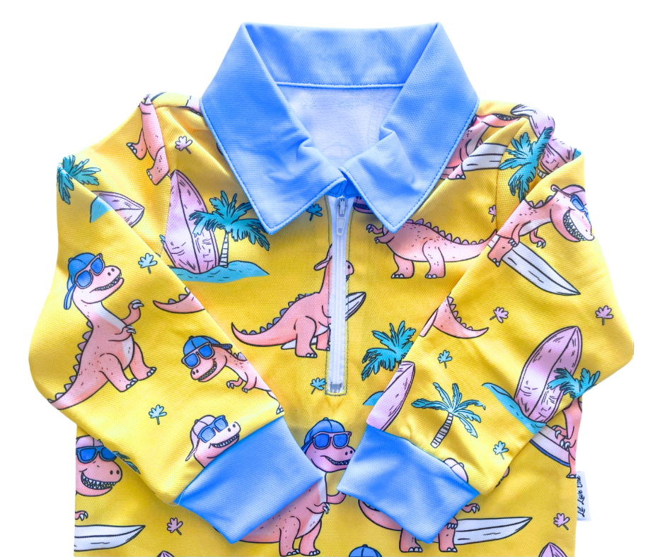 Dino Dive Fishing Shirt