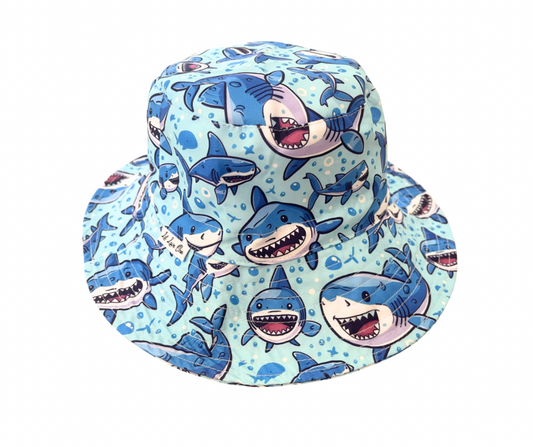Bubble Blue Adjustable Hat