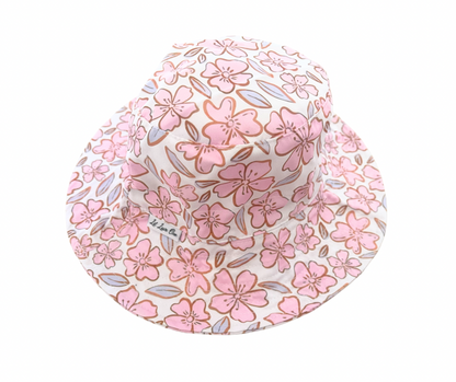 Pink Florals Adjustable Hat