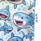 Bubble Blue Fishing Shirt