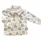 Neutral Florals Fishing Shirt