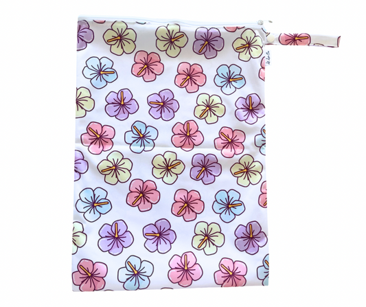 Dreamy Hibiscus Wet Bag