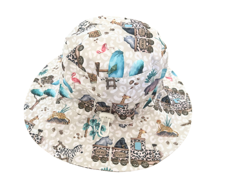 Safari Train Adjustable Hat