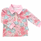 Florals and Seashells Fishing Shirt