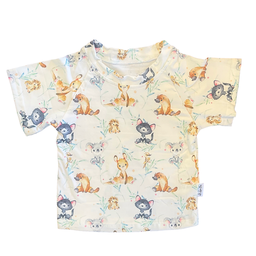 Aussie Animals Shirt, Shorts & Bag 3pc Set