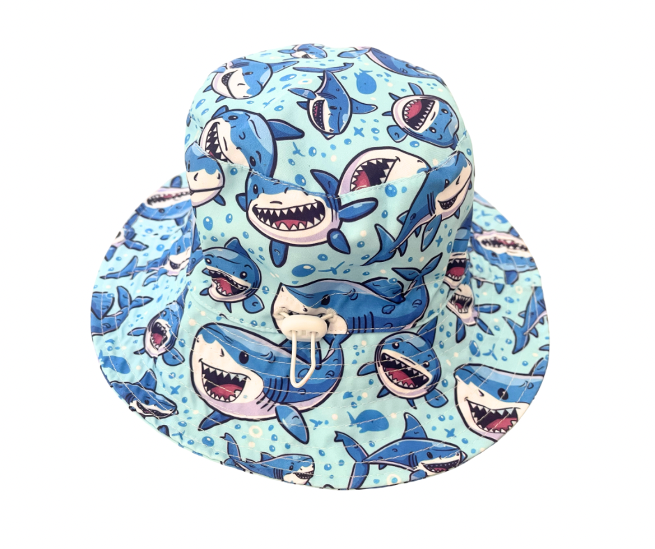 Bubble Blue Adjustable Hat