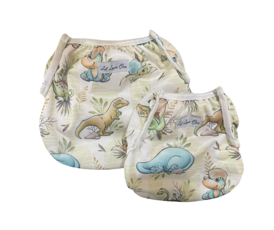 Dinosaurs Swim Nappy