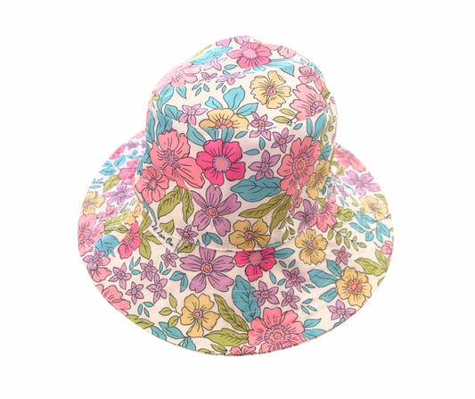 Floral Fusion Adjustable Hat