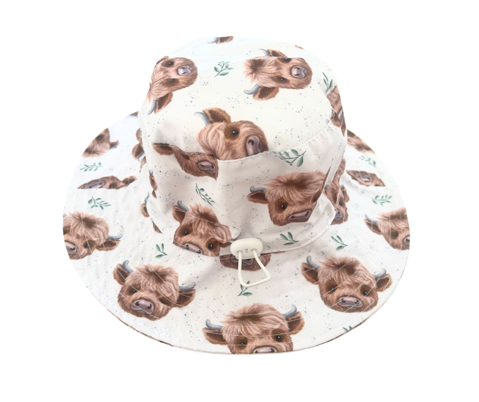 Highland Cow Adjustable Hat
