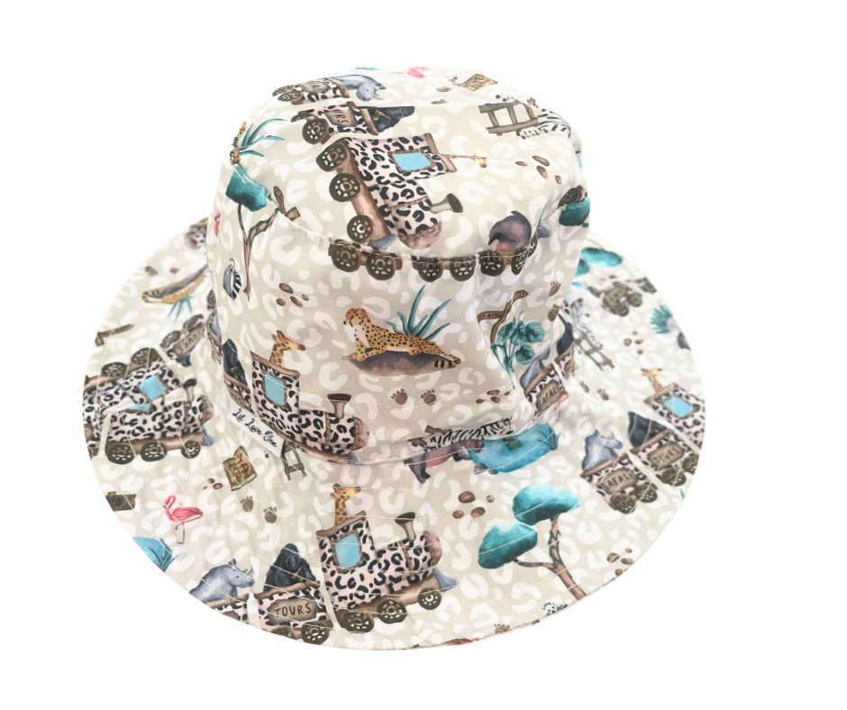 Safari Train Adjustable Hat