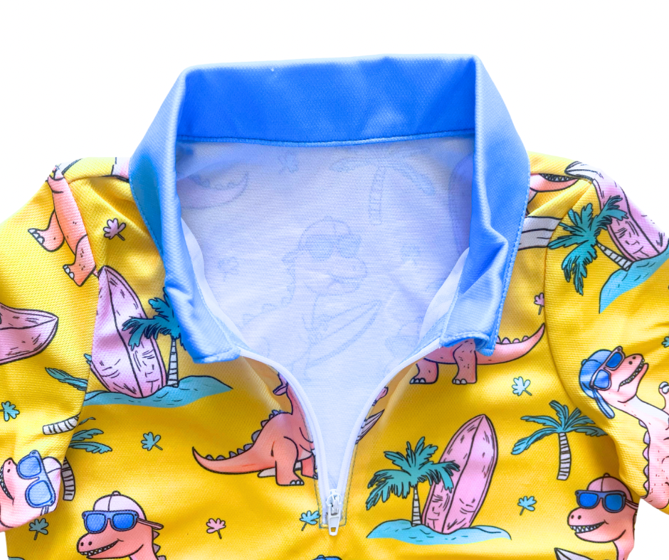 Dino Dive Fishing Shirt