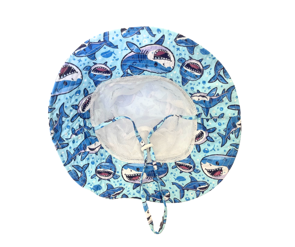 Bubble Blue Adjustable Hat