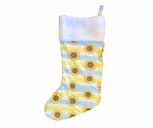 Sunflower Stripes Stocking