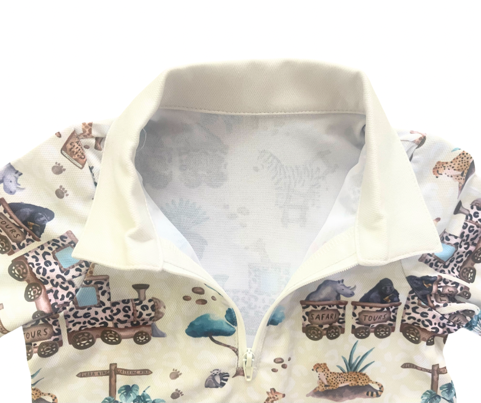 Safari Train Fishing Shirt