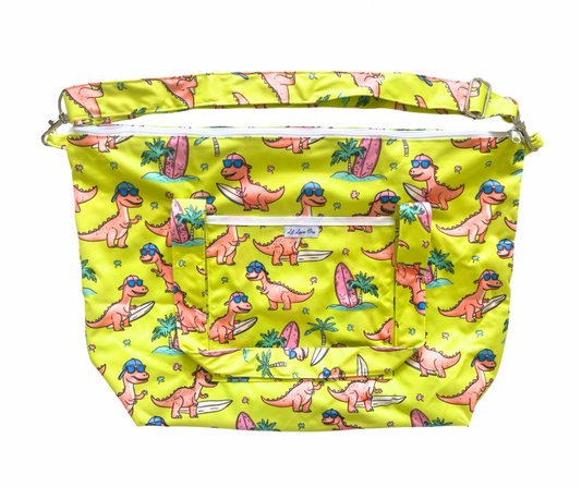 Dino Dive Tote Bag