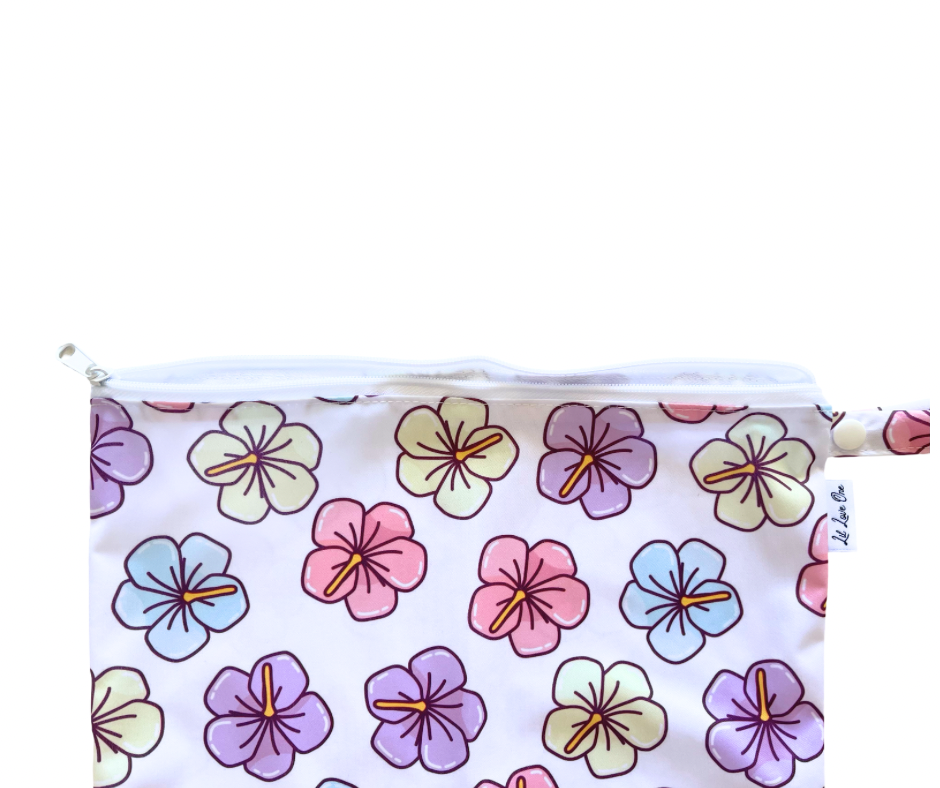 Dreamy Hibiscus Wet Bag